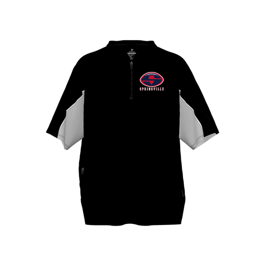 [CUS-DFW-WIND-PER-SSL-BLK-YS-LOGO2] Wind Jacket (Youth S, Black, Logo 2)