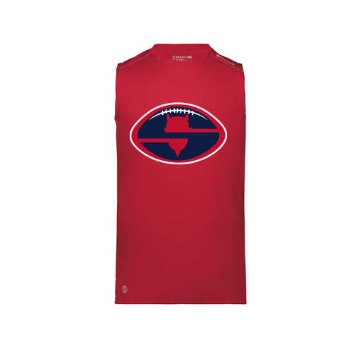 [222593.083.S-LOGO1] Men's CoolDry TankTop (Adult S, Red, Logo 1)