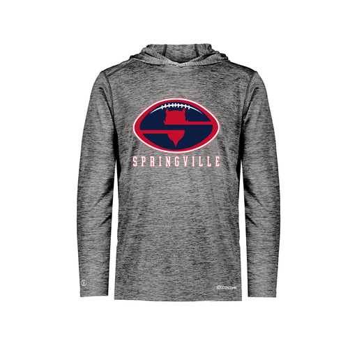 [FOLHCGBK-YS-LOGO2] Decker Youth Charge Hoodie (Youth S, Black, Logo 2)