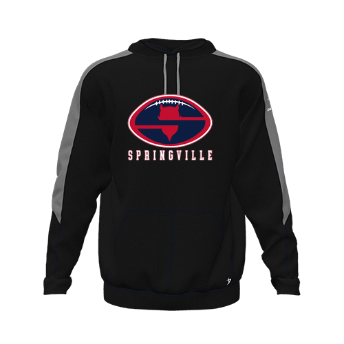 [CUS-DFW-HOOD-FLC-LSL-BLK-YXS-LOGO2] Hoodie (Youth XS, Black, Logo 2)