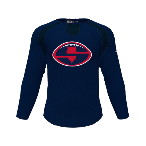 [CUS-DFW-PULL-FLC-CNK-LSL-NVY-YS-LOGO1] Pullover (Youth S, Navy, Logo 1)