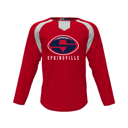 [CUS-DFW-PULL-FLC-CNK-LSL-RED-YS-LOGO2] Pullover (Youth S, Red, Logo 2)