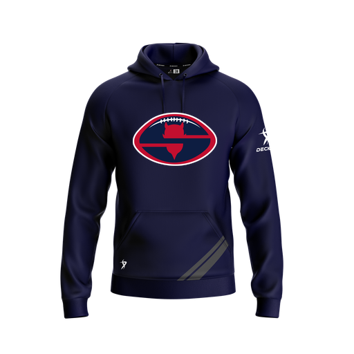 [FOLHSMNV-YXS-LOGO1] Decker Summit Hoodie (Youth XS, Navy, Logo 1)