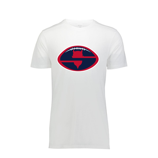 [FTSCUBWH-AS-LOGO1] Decker Men's Tri-Blend T-Shirt - Short Sleeve (Adult S, White, Logo 1)