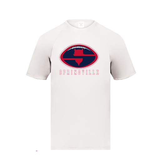[2791.005.S-LOGO2] Youth Smooth Sport T-Shirt (Youth S, White, Logo 2)