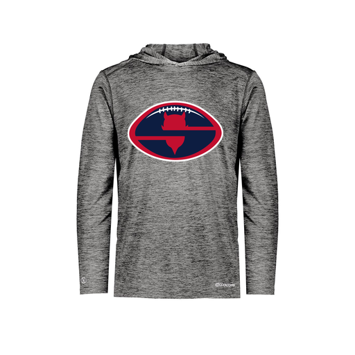 [FOLHCGBK-AS-LOGO1] Men's Charge Hoodie (Adult S, Black, Logo 1)