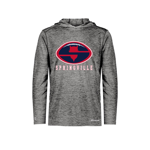 [FOLHCGBK-AS-LOGO2] Decker Men's Charge Hoodie (Adult S, Black, Logo 2)