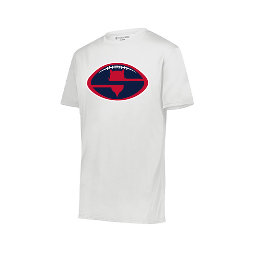 [222818.005.S-LOGO1] Men's Movement Dri Fit Shirt (Adult S, White, Logo 1)