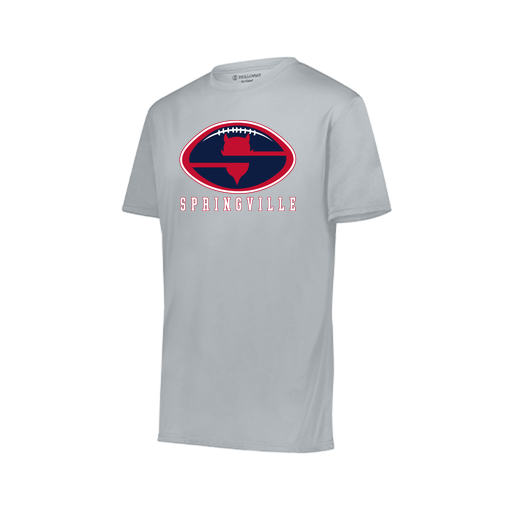 [222818.099.S-LOGO2] Men's Movement Dri Fit Shirt (Adult S, Silver, Logo 2)
