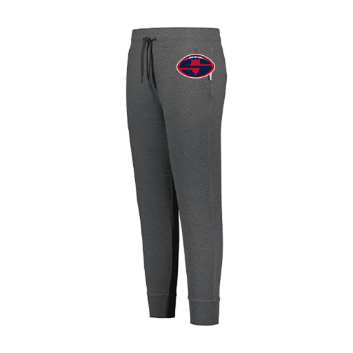 [222799.E83.XS-LOGO1] LADIES VENTURA SOFT KNIT JOGGER (Female Adult XS, Gray, Logo 1)